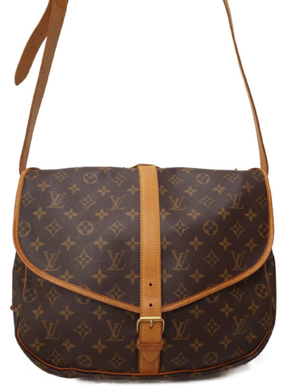 Louis Vuitton Monogram Saumur Shoulder Bag